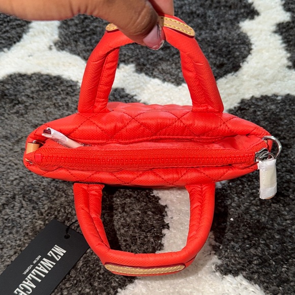 MZ Wallace Poppi (Orange) Petite Metro Tote Deluxe. New With Tags - Picture 5 of 8